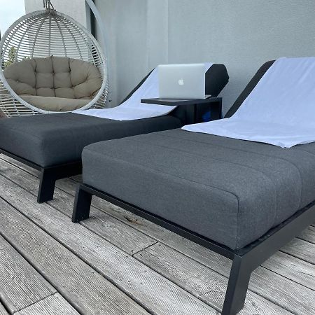 Ferienwohnung Sea View Penthouse Terrace Palanga Old Town Exterior foto