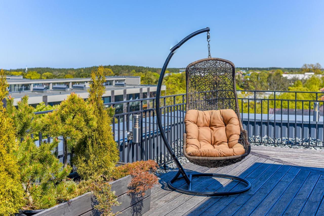 Ferienwohnung Sea View Penthouse Terrace Palanga Old Town Exterior foto