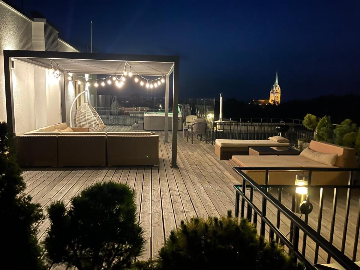 Ferienwohnung Sea View Penthouse Terrace Palanga Old Town Exterior foto