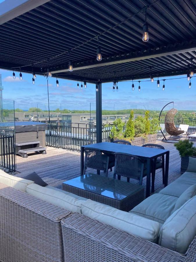Ferienwohnung Sea View Penthouse Terrace Palanga Old Town Exterior foto