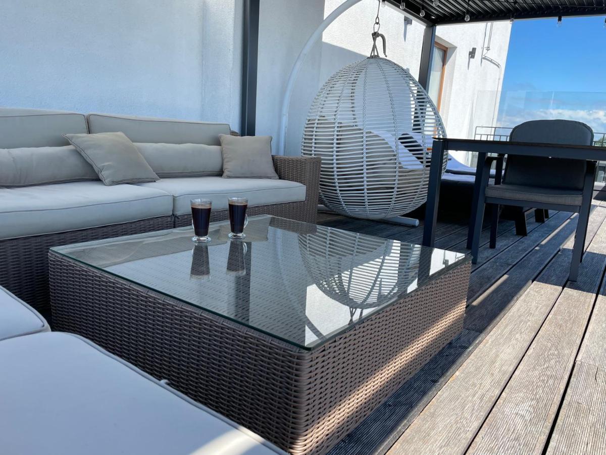 Ferienwohnung Sea View Penthouse Terrace Palanga Old Town Exterior foto