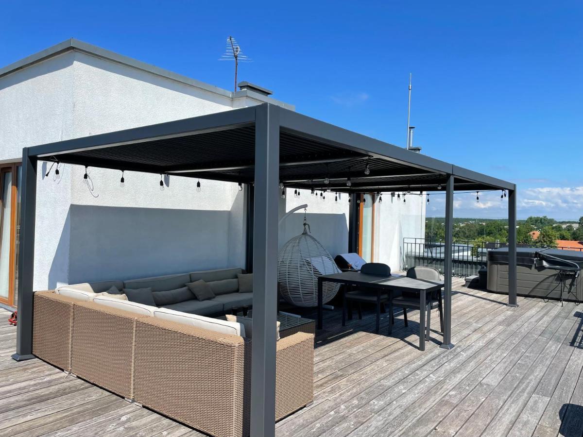 Ferienwohnung Sea View Penthouse Terrace Palanga Old Town Exterior foto