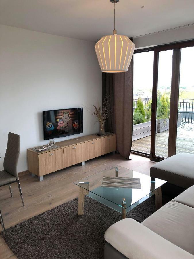Ferienwohnung Sea View Penthouse Terrace Palanga Old Town Exterior foto