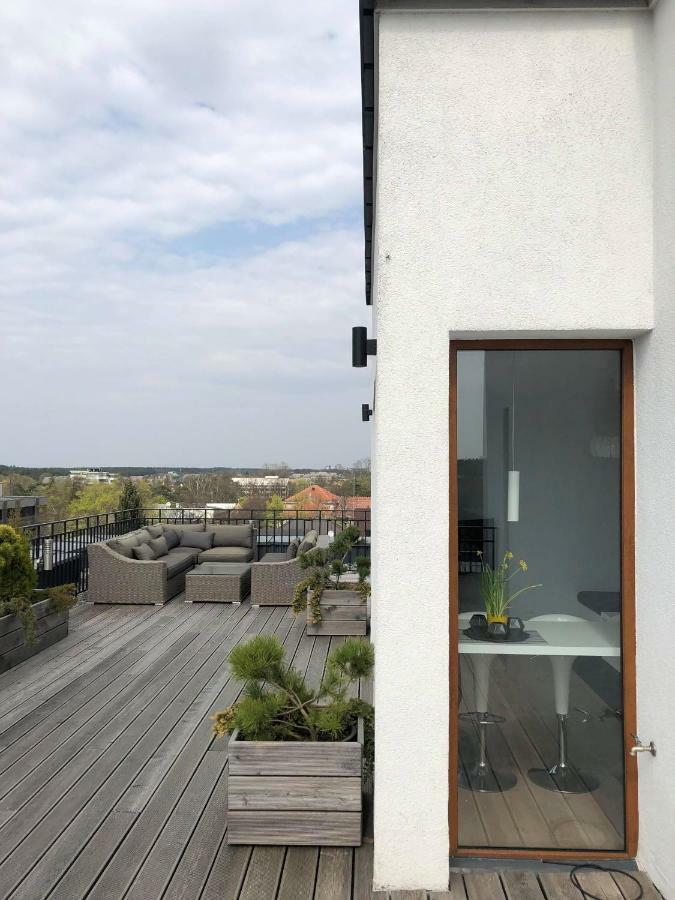 Ferienwohnung Sea View Penthouse Terrace Palanga Old Town Exterior foto