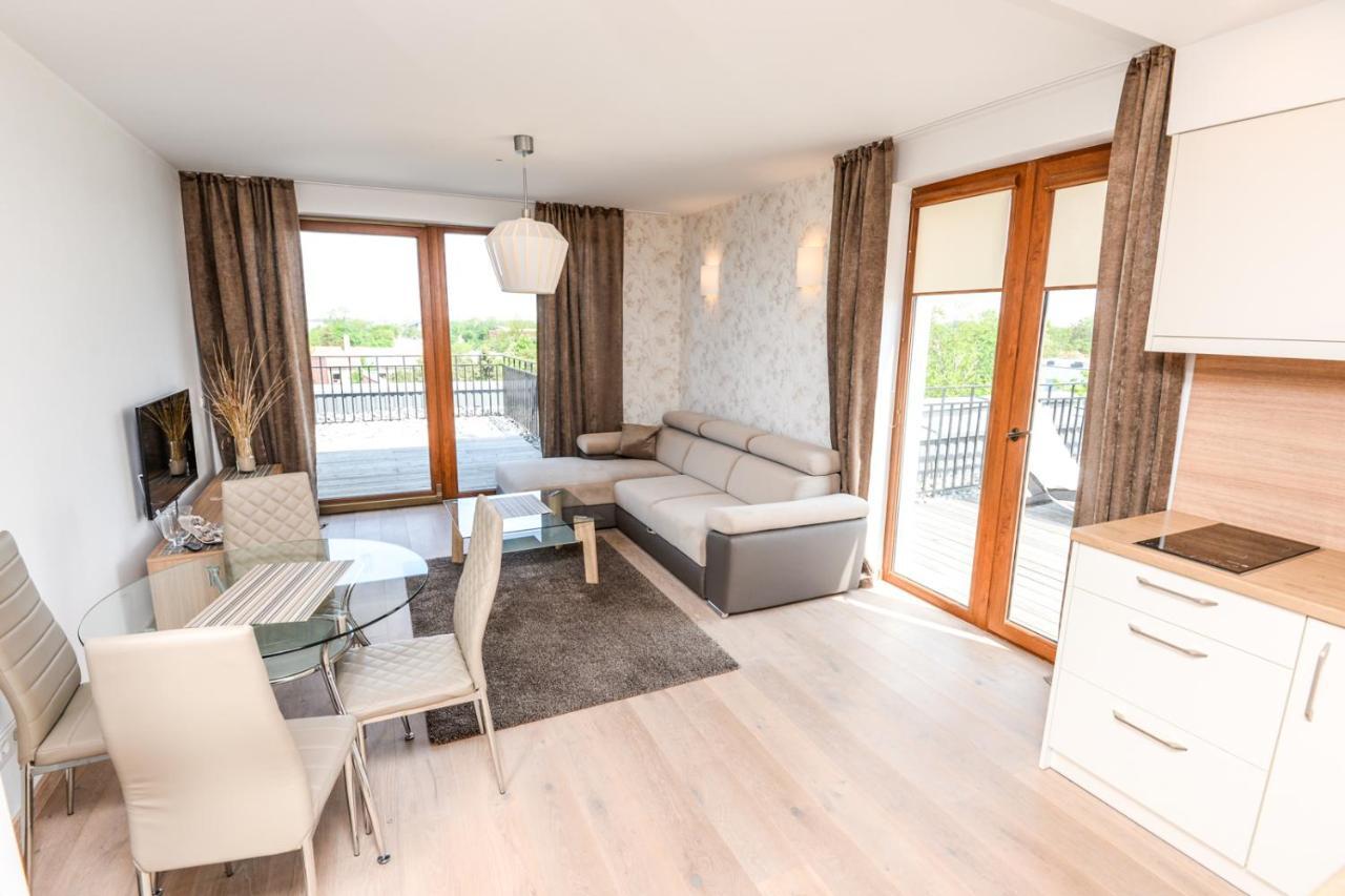 Ferienwohnung Sea View Penthouse Terrace Palanga Old Town Exterior foto