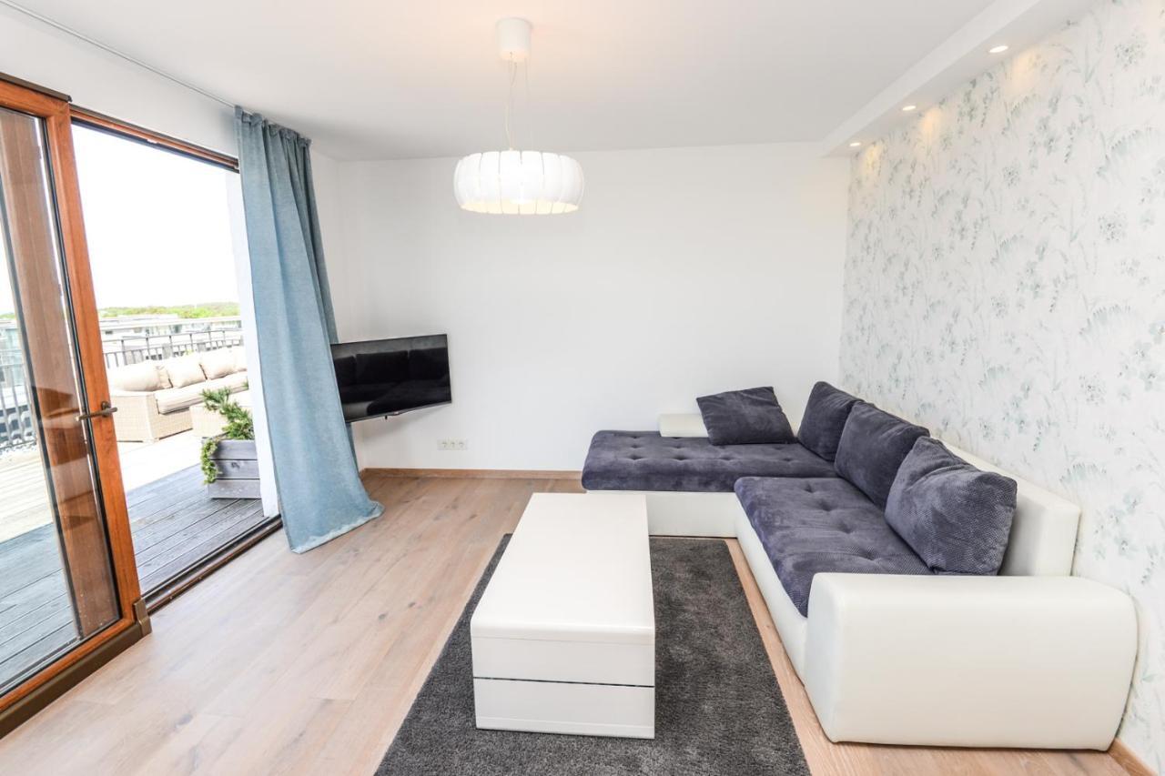 Ferienwohnung Sea View Penthouse Terrace Palanga Old Town Exterior foto