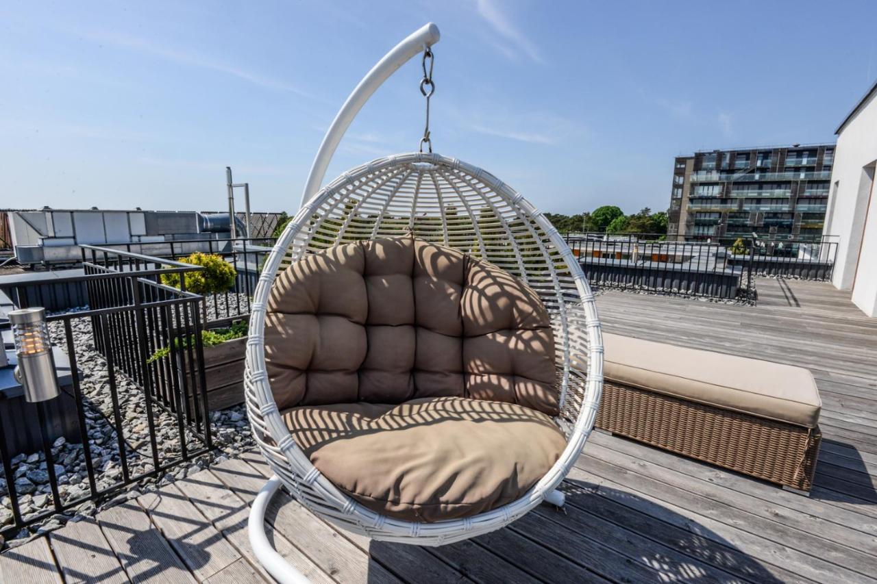 Ferienwohnung Sea View Penthouse Terrace Palanga Old Town Exterior foto